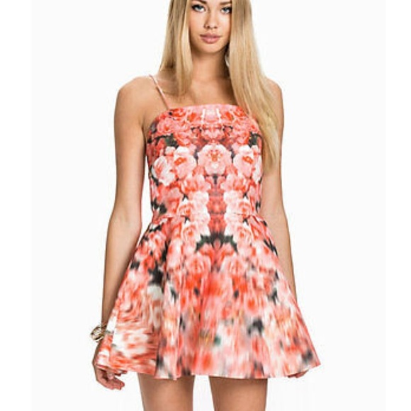 Finders Keepers Talk Is Cheap Floral Mini Dress - Picture 1 of 16